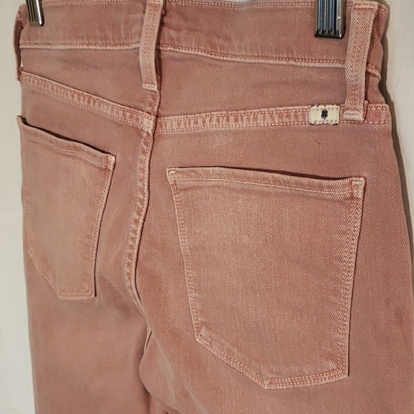 Lucky Brand Brooke Skinny Jeans Dusty Rose sz00/24 - Picture 7 of 12